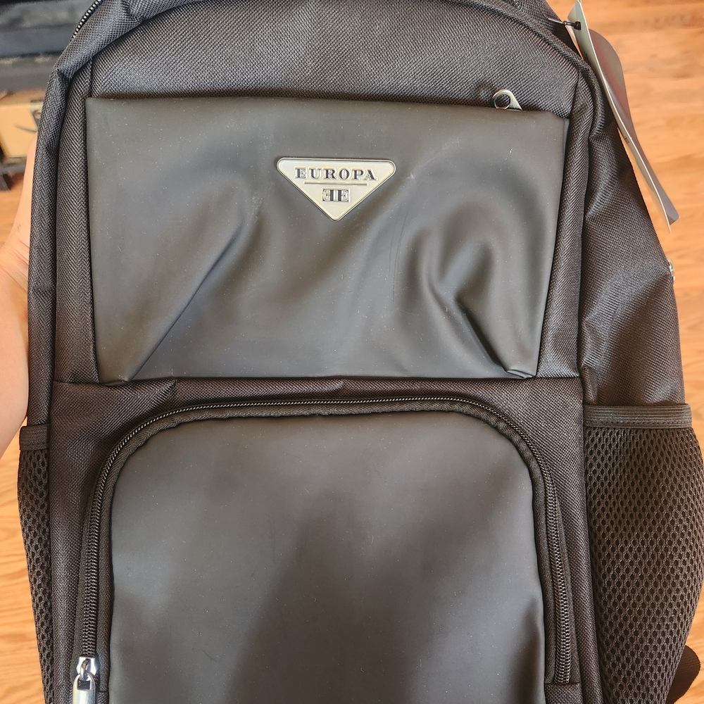 Black Laptop Backpack